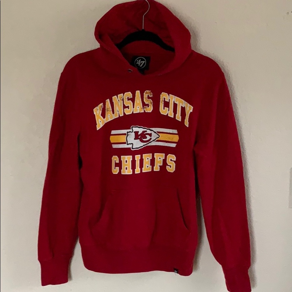 ‘47 Brand Kansas City Chiefs hoodie, size Small